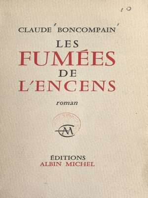 cover image of Les fumées de l'encens